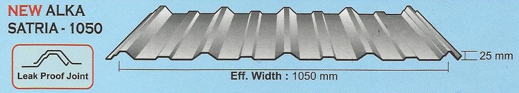 ATAP ZINCALUME GALVALUME FUMIRA L 700 - Gambar 15