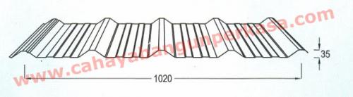 ATAP ZINCALUME GALVALUME FUMIRA L 700 - Gambar 59